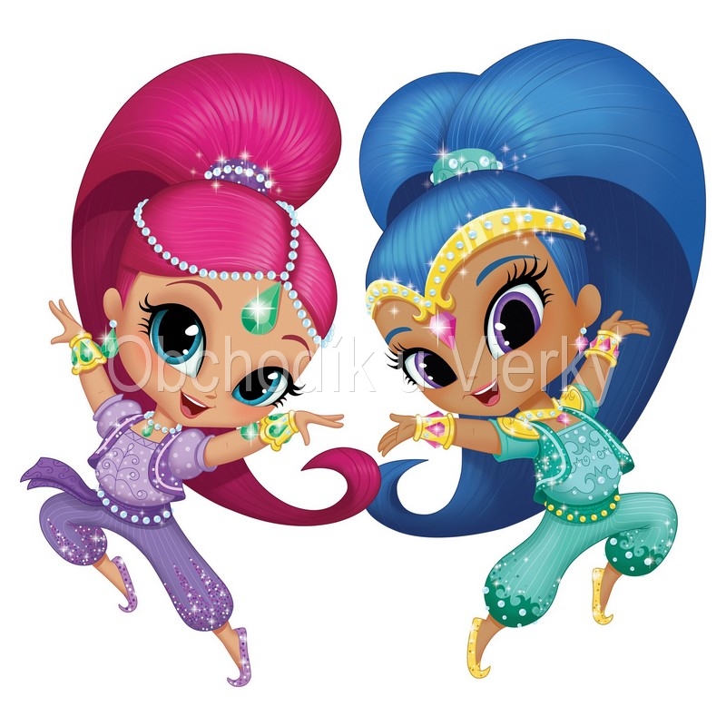 Jedlý obrázok Shimmer a Shine č. 8074,02